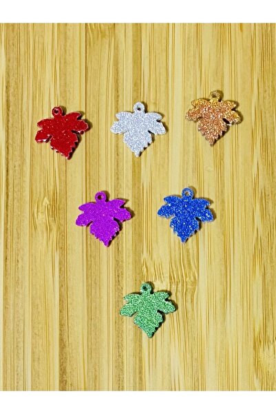 Öztürk 20gr Paiete colorate în formă de frunze de platan - Paiete pentru brod...