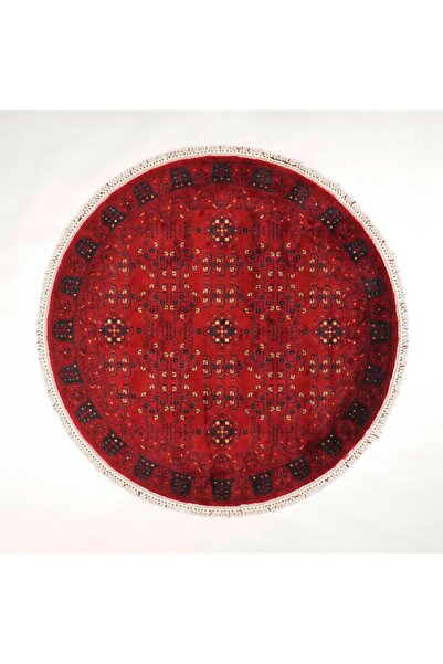 Eko Halı Nostalji Serisi Afgan Türkmen Desenli Bambu Özel Tezgah Halısı