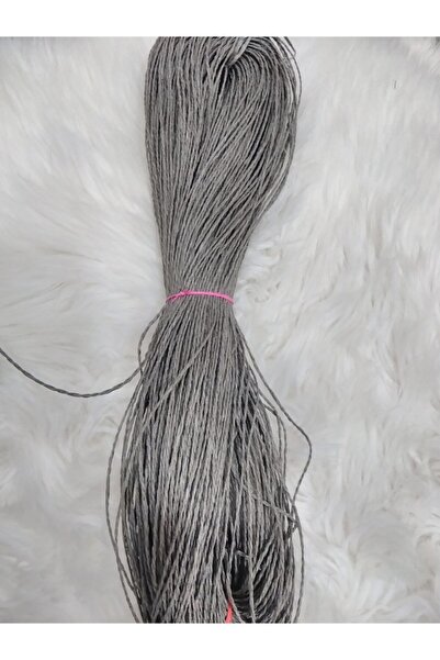 Kevser nur tuhafiye Gray Paper Thread 200 Gr 240 m (+-10) Natural Straw Raffia Supla Natural Bag Hobby Hand Knitting Thread