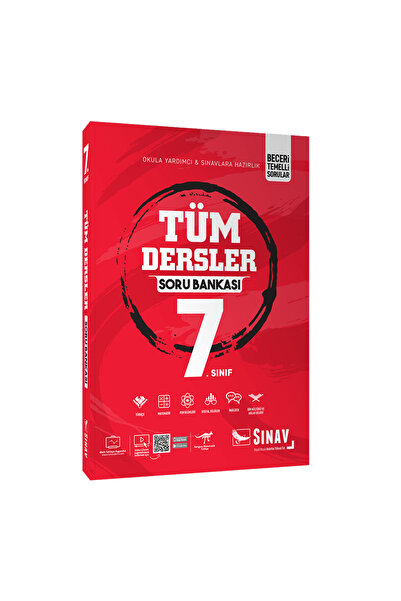 Sınav Yayınları 7. Sınıf Tüm Dersler Soru Bankası