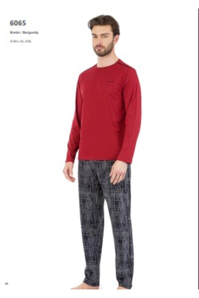 Pierre Cardin Erkek Uzun Kollu Pijama Takımı 6065
