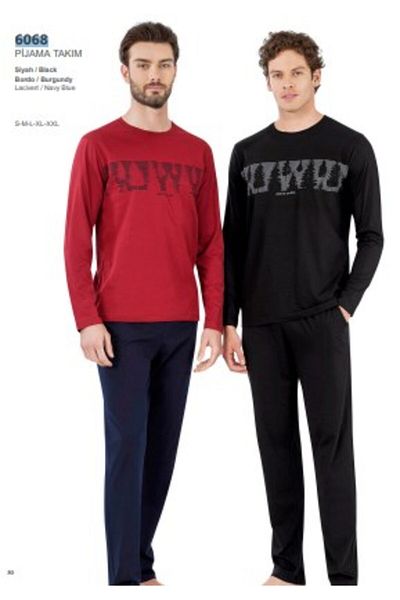 Pierre Cardin Ανδρικό σετ πιτζάμες με μακρυμάνικο 6068