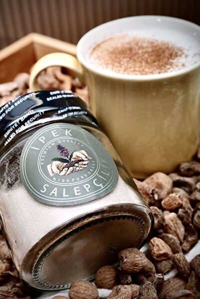 ipek salepçilik Taş Değirmende Öğütülmüş Hakiki Katkısız Saf Salep - 100 gr Gurme Lezzet Dondurma Ve Içimlik