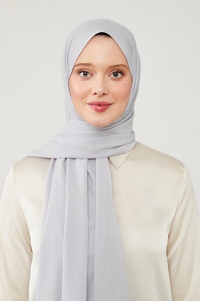 Levidor Şal argintiu cu model simplu Elegance