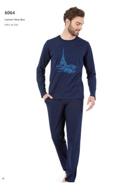 Pierre Cardin Ανδρικό σετ πιτζάμες με μακρυμάνικο 6064