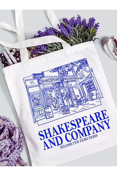 Cemira Shakespeare Design - Geantă de tote pentru pânză