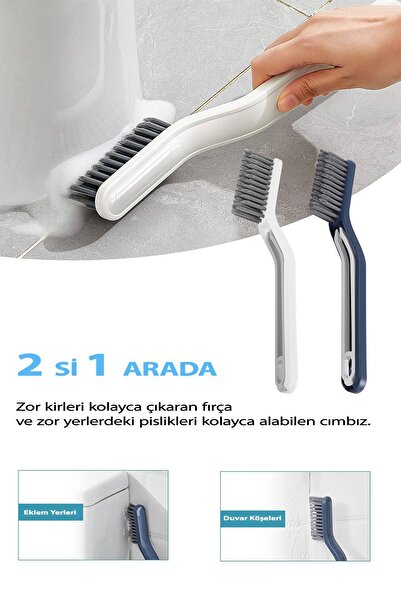 Factorial Sert Temizlik Fırçası Ve Cımbız Set Sert Kıllı Çok Fonksiyonlu Temizlik Ürünleri Pratik Ürünler