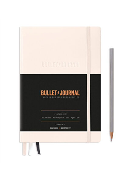 Leuchtturm1917 Leuchtturm 1917 Bullet Journal Edition 2 A5 Sert Kapak 240 Noktalı Sayfalar Pudra 363573