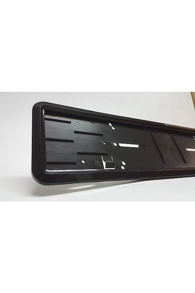 Consept Tactical License Plate 2 Pieces New Generation Black License Plate Unwritten License Plate