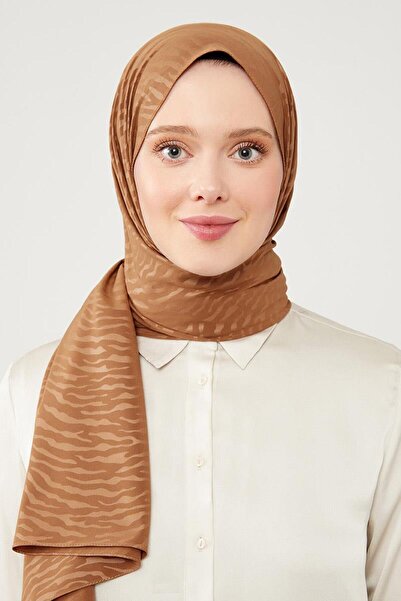 Levidor Elegance Jacquard Copper Patterned Shawl