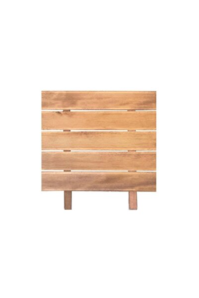 pinoxi Ahşap Yer Karosu Bahçe Karosu Zemin Döşeme 45 X 45 Cm