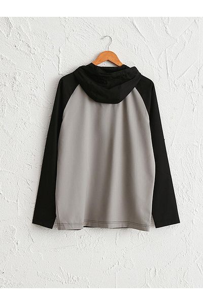 LC Waikiki Νέα μαύρη κουκούλα LCW Active Sports Cardigan