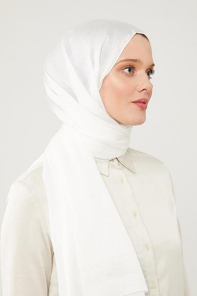 Levidor Şal Yoryo - Design Cristal Alb