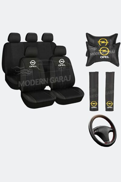 Modern Garaj أوبل غطاء مقعد أوبل وسادة الرقبة أوبل حزام وسادة أوبل تبختر غطاء...