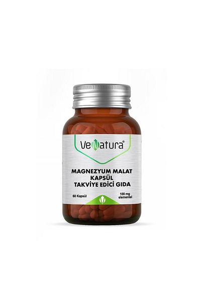 VeNatura 100mg Magnesium Malate - 60 Capsules