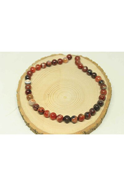 Yasamtohumu 9cm dugačka četvrtina niza od ahata - 10mm (23590)