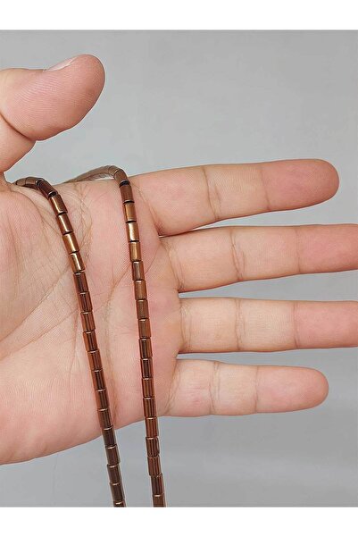 Yasamtohumu 9 cm dug hematit kamen - cilindrični kvadratni niz (52374)