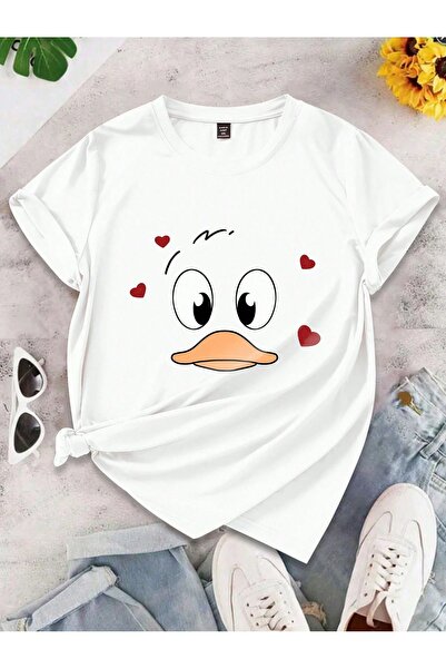 MODAVİBE Γυναικείο μπλουζάκι με στάμπα Modavibe