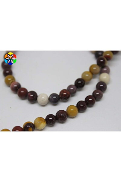 Yasamtohumu 9cm dugačka četvrtina niza od jaspisnog kamena - 6mm (9802)