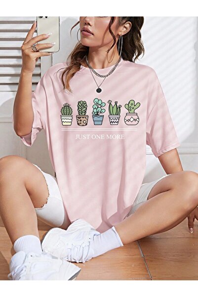 MODAVİBE Унисекс тениска с голям размер - дамска с принт, Modavibe