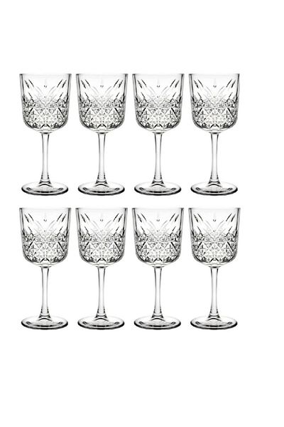 Paşabahçe Timeless Set of 8 Stem Cocktail Glasses-440237