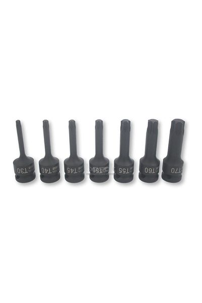 CETA FORM 1/2" air SoCket 7 PieCe Torx Set - C68-rt07