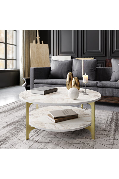 Decorotika VERSY ORTA SEHPA GOLD