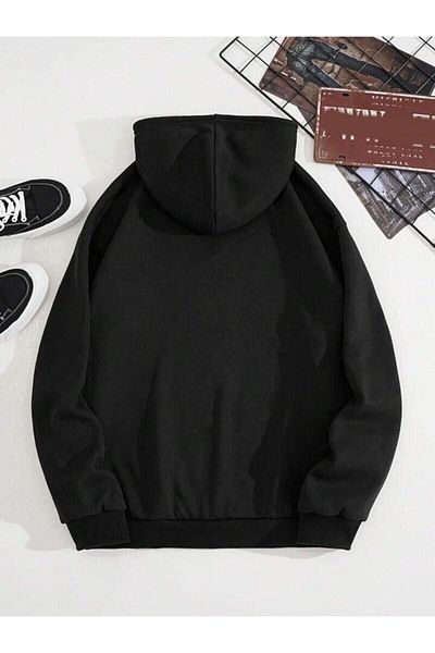 khufu Ζακέτα με κουκούλα με φερμουάρ BROOKLYN NEWYORK Unisex στάμπα