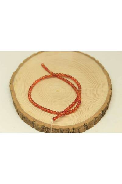 Yasamtohumu 9cm dugačka četvrtina niza od ahata - 4mm (27870)