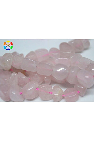 Yasamtohumu Este 9 cm lungime Cuarț roz piatră naturală - Quarter String