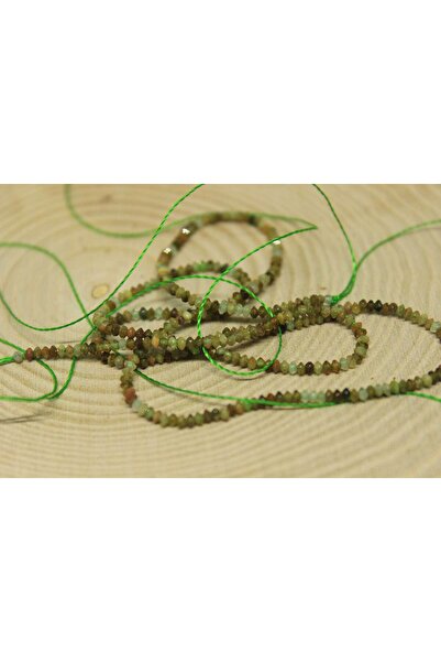 Yasamtohumu Zelena perla od granata u obliku četvrtine - dužina 9 cm, debljin...