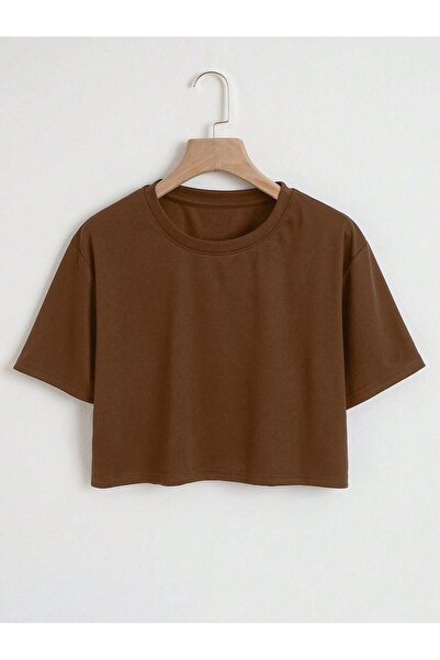 MODAVİBE Γυναικείο Crop T-Shirt Modavibe