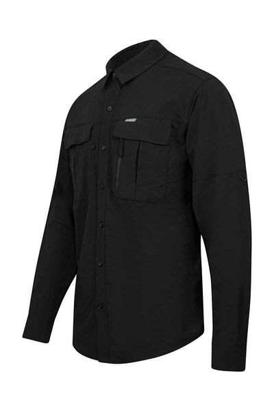 2AS Cămașă Gibson neagră pentru bărbați - 2asgibmfbss24-0924