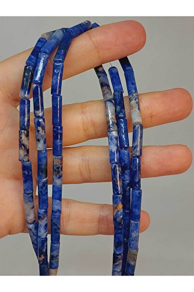 Yasamtohumu Kuglice od sodalitnog kamena - dužina 9 cm, cilindar kroj 4x12.5 ...