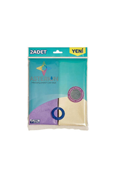 ede Asterion Premium Πανί Καθαρισμού Τζαμιών Μικροϊνών - 40x35 εκ., Συσκευασί...