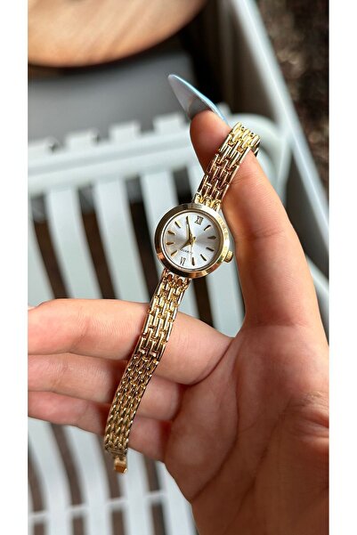 İnogge Gold Viole Minimal Kadın Kol Saati