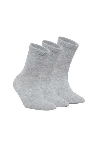 George Phoenix Чорапи Cloud Socks - Къси спортни чорапи до глезена, сиви, 3 чифта