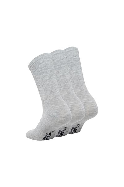 George Phoenix Чорапи Cloud Socks - Дълги спортни чорапи до глезена, сиви, 3 чифта