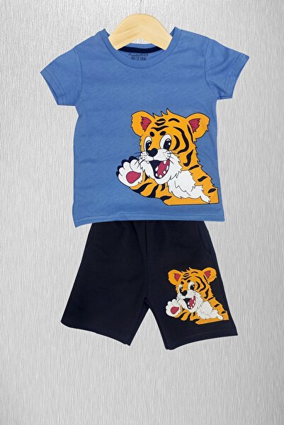 Amazon Ev Bottom and Top Set with Teddy Bear Shorts on the Side, Between 4 an...