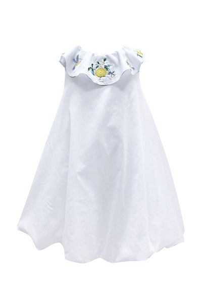 LOOK ME Nessi Byrd K27 - صوفية للفتيات ذات طابع طبيعي مع تطريز وكشكشة