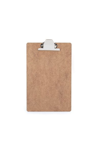 2K A4 Jumbo 200 Leaf Capacity Wooden Secretarial Clip Board - 24x37 Cm