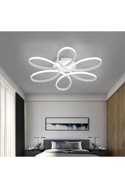 MİNEL DEKOR LED LIGHTING MINEL DECOR Papaya Model LED50 CM - Ceiling Lamp, Modern Lighting, Decorative Stylish Chandelier