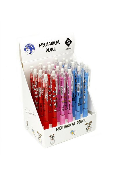Dolphin Versatil Pencil - Cat, Dog, Animal, Butterfly, Mechanical Automatic Children's School Student
