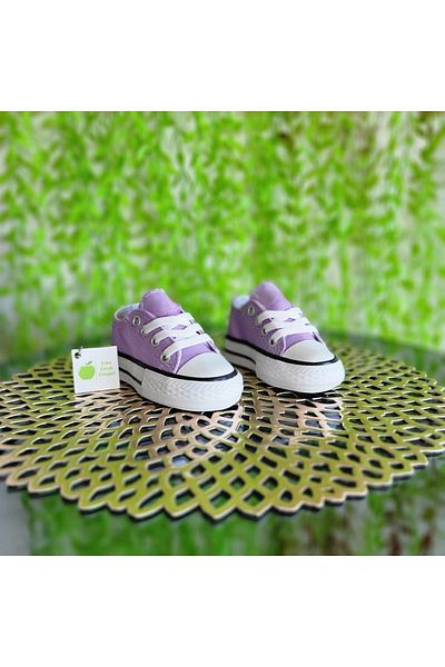 elma bebe Unisex Fete Băieți Bebeluși Copii Pantofi sport scurti cu șireturi din pânză