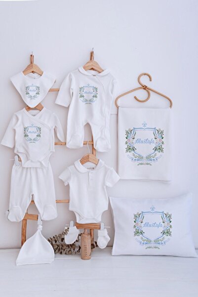 Lilabio Bebe Yaka İsme Özel Delux 12li Hastane Çıkışı Araba