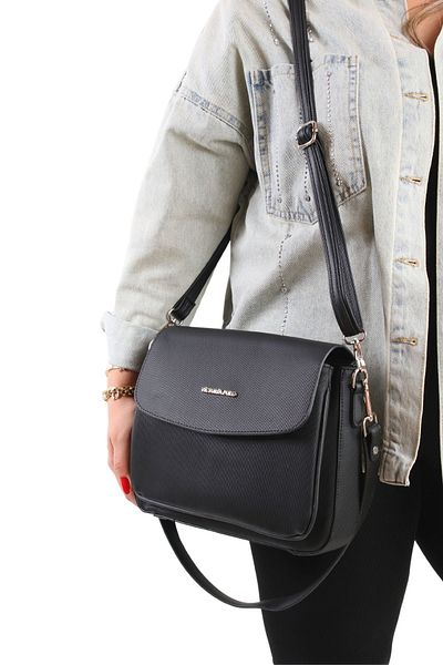 GALB LEATHER Geantă de umăr pentru femei - Dimensiune mare, 2 bretele, cu capac