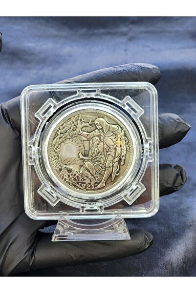 Silikon Maskeler Türkiye Roman Booteen 1 Dolar 'In God We Trust' Sanat Eseri