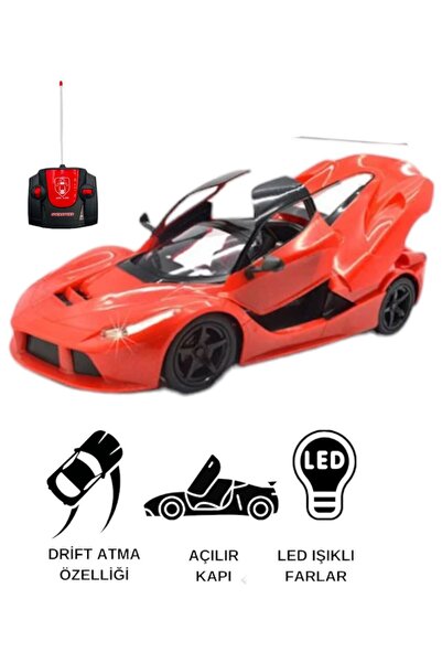 BYCEGU KUMANDALI FULL FOKSİYON IŞIKLI VE ŞARJLI KAPILARI VE BAGAJI AÇILAN SÜPER DRİFT ATAN OYUNCAK ARABA