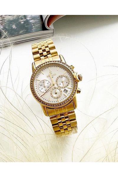 Reward Gold Color Jubilee Cord Women's Wristwatch