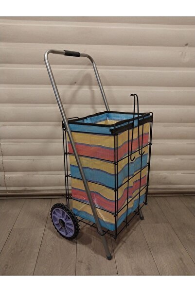 CEYBAG Kalın Telli & Kalın Çantalı Büyük Boy Desenli Silikon Lila Tekerlekli ...